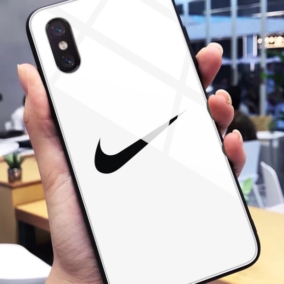 nike glass iphone case